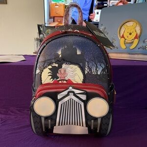 Disney Loungefly Cruella De Ville Backpack